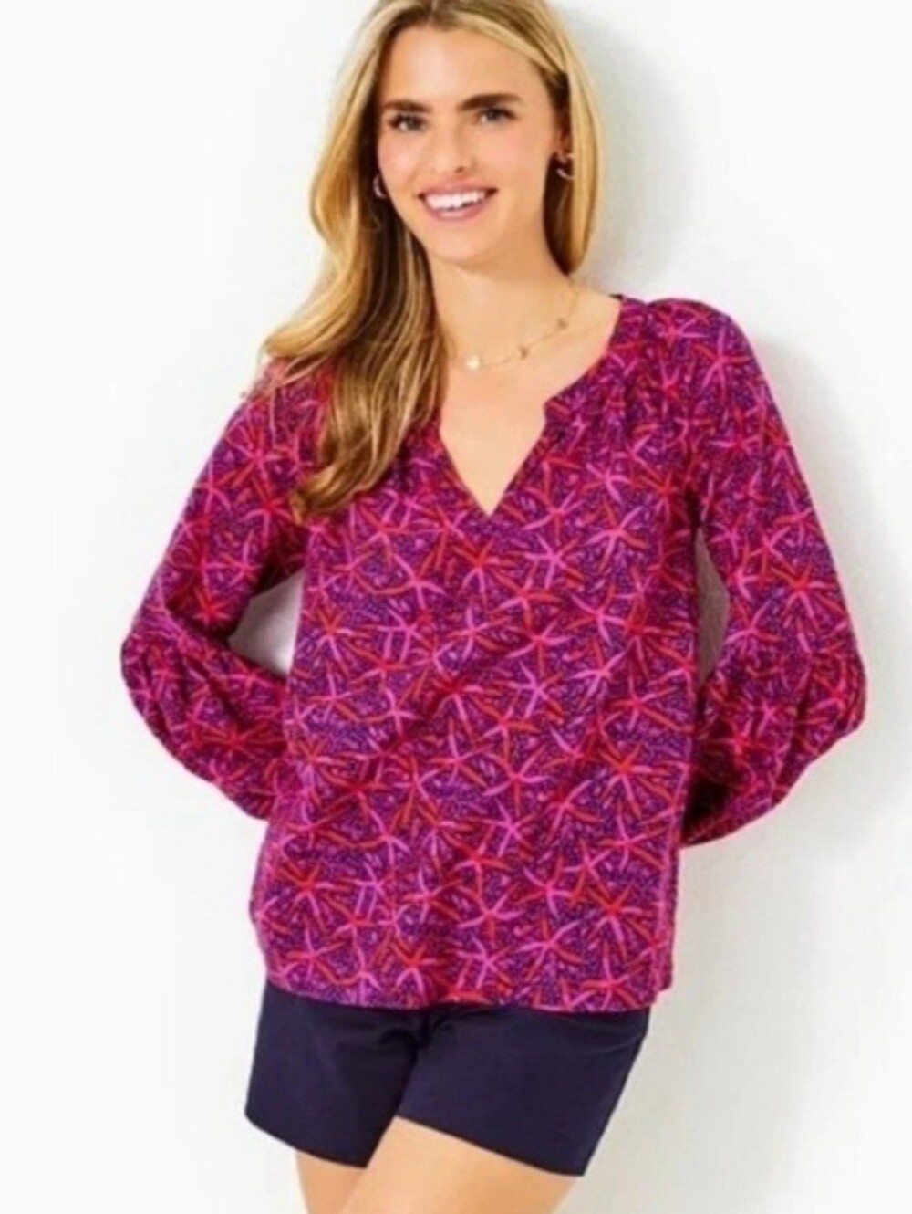Lilly Pulitzer Sullivan Top Star Searching XS NWT